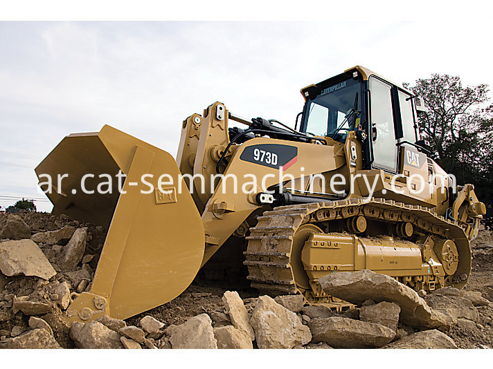القط 973D محمل الزاحف cat 973D crawler loader